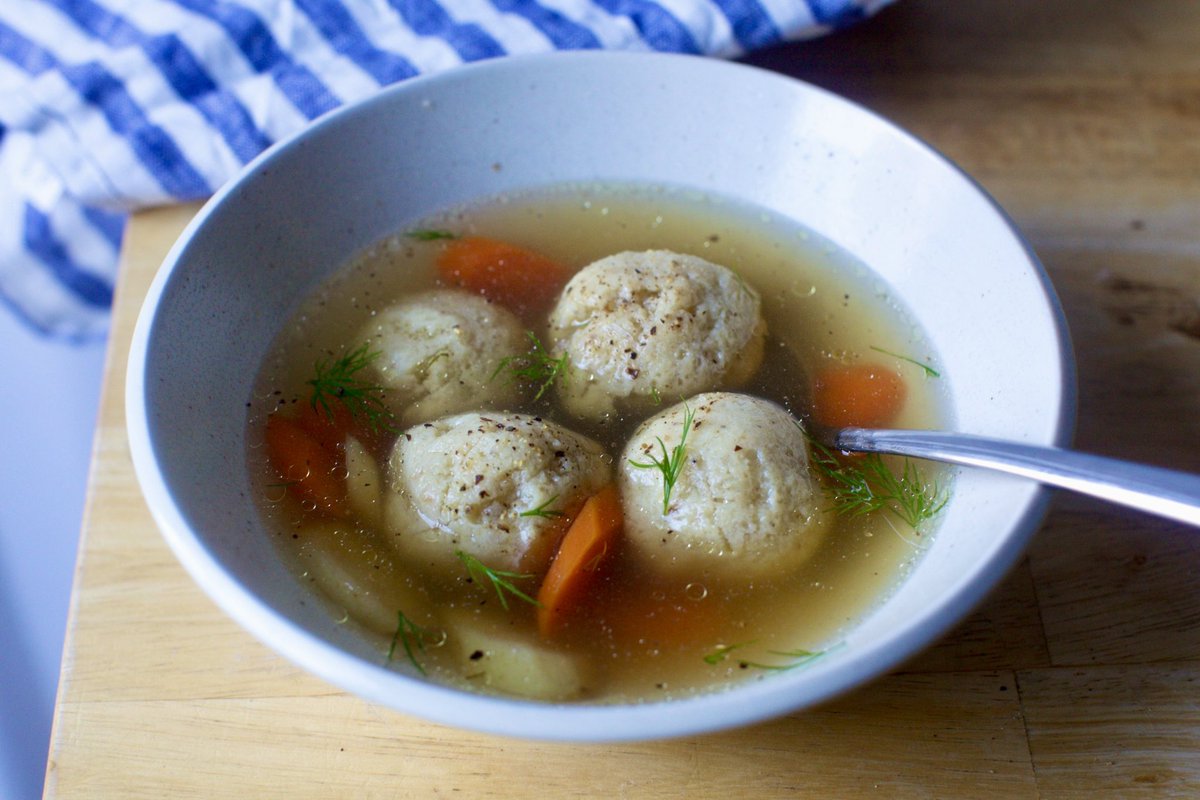 The best thing since chicken noodle soup, I'm going to (humbly, so humbly) assert that this is the only recipe you'll ever need for perfect-every-time matzo ball soup that your local deli could only dream of. Make your bubbe proud and your belly happy. bit.ly/2VO9Bvm