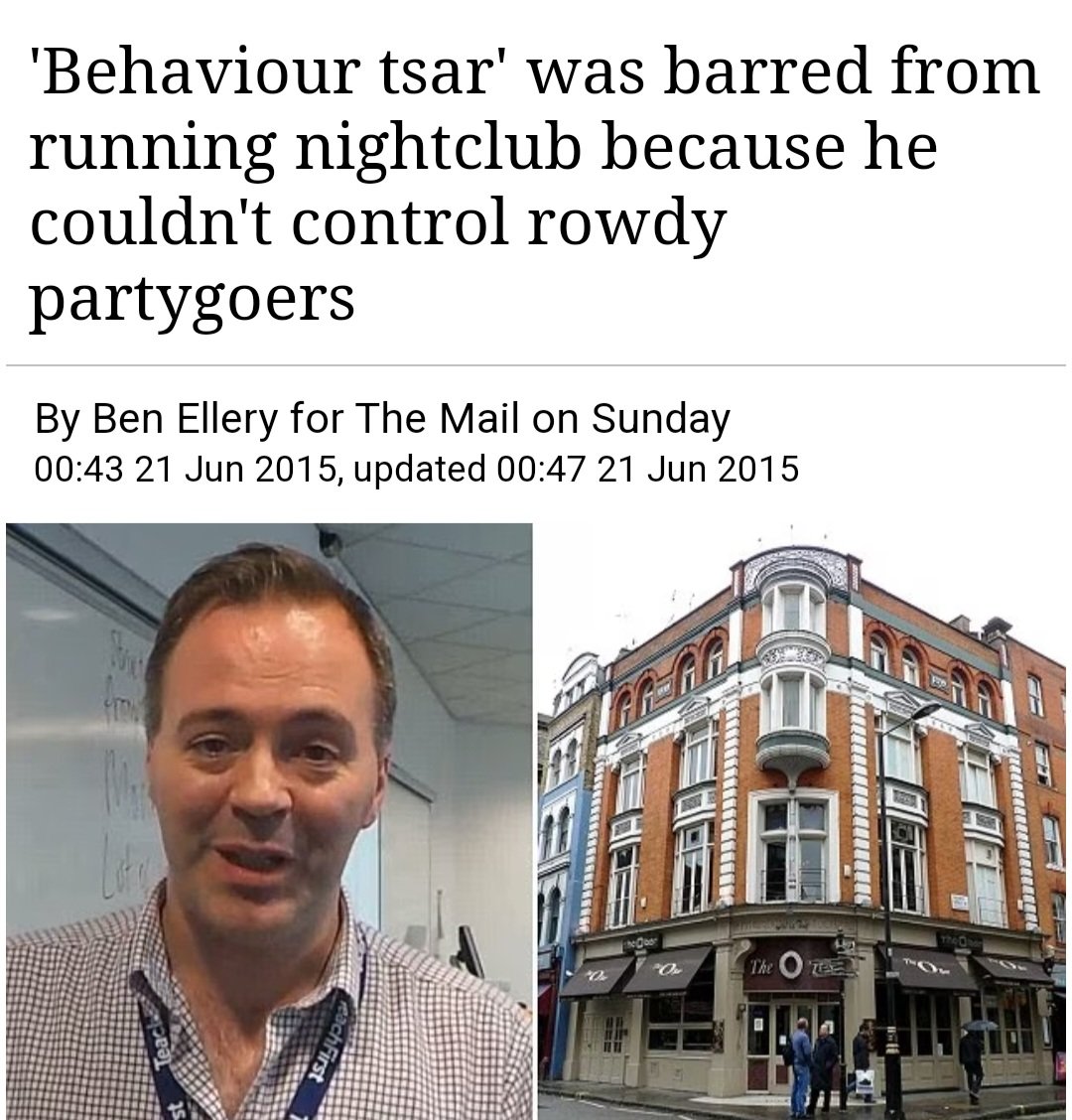 Well, I didn't know *this* about failed nightclub bouncer Tom Bennett: