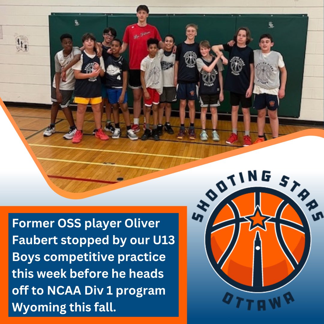 Ottawa Shooting Stars (@oshootingstars) on Twitter photo We always love it when former Stars players give back to the club. Thanks for stopping by our boys competitive practice this week <a href="/OKFaubert/">Oliver Faubert</a> ! We always love it when former Stars players give back to the club. Thanks for stopping by our boys competitive practice this week <a href="/OKFaubert/">Oliver Faubert</a> !