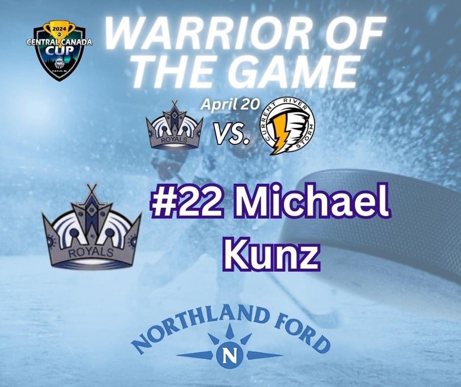 #22 Michal Kunz is the Warrior of the Game! 💪

Brought to you by Northland Ford - Flin Flon