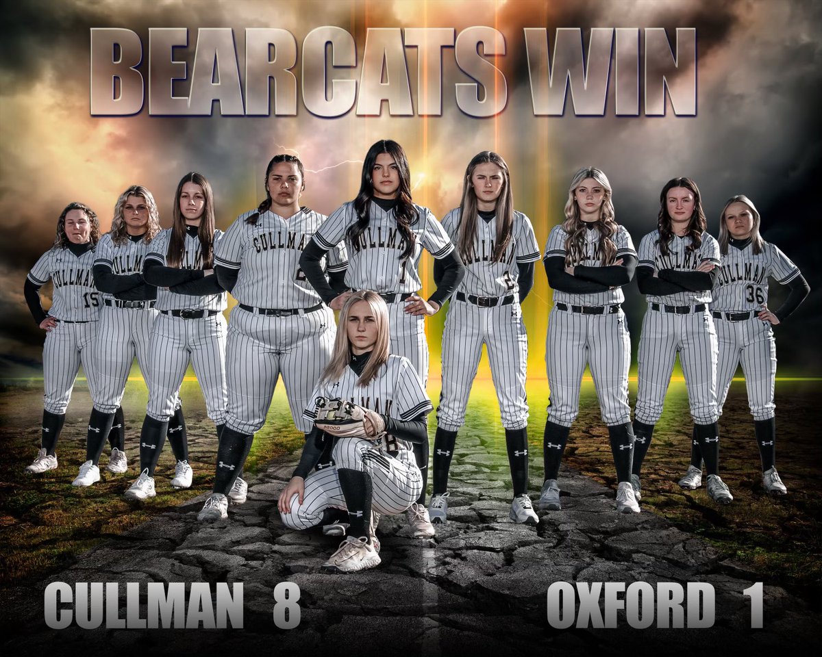CullmanSoftball's tweet photo. Our Lady Bearcats started Saturday off with a WIN over Oxford in the Albertville Pre-Area Tournament!  @Bearcat_ATH #batsonfire https://t.co/u8jCyhoUUd