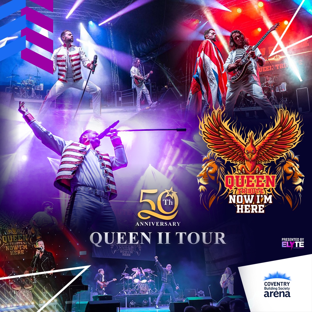 🎸👑 Experience the Magic of Queen at Coventry Building Society Arena! 🗓️ Date: Saturday, 18th May 2024 📍 Venue: Coventry Building Society Arena, Coventry 🎟️ Book Your Tickets Now: coventrybuildingsocietyarena.co.uk/whats-on/now-i… #Queen #QueenTribute #Coventry #CoventryBuildingSocietyArena