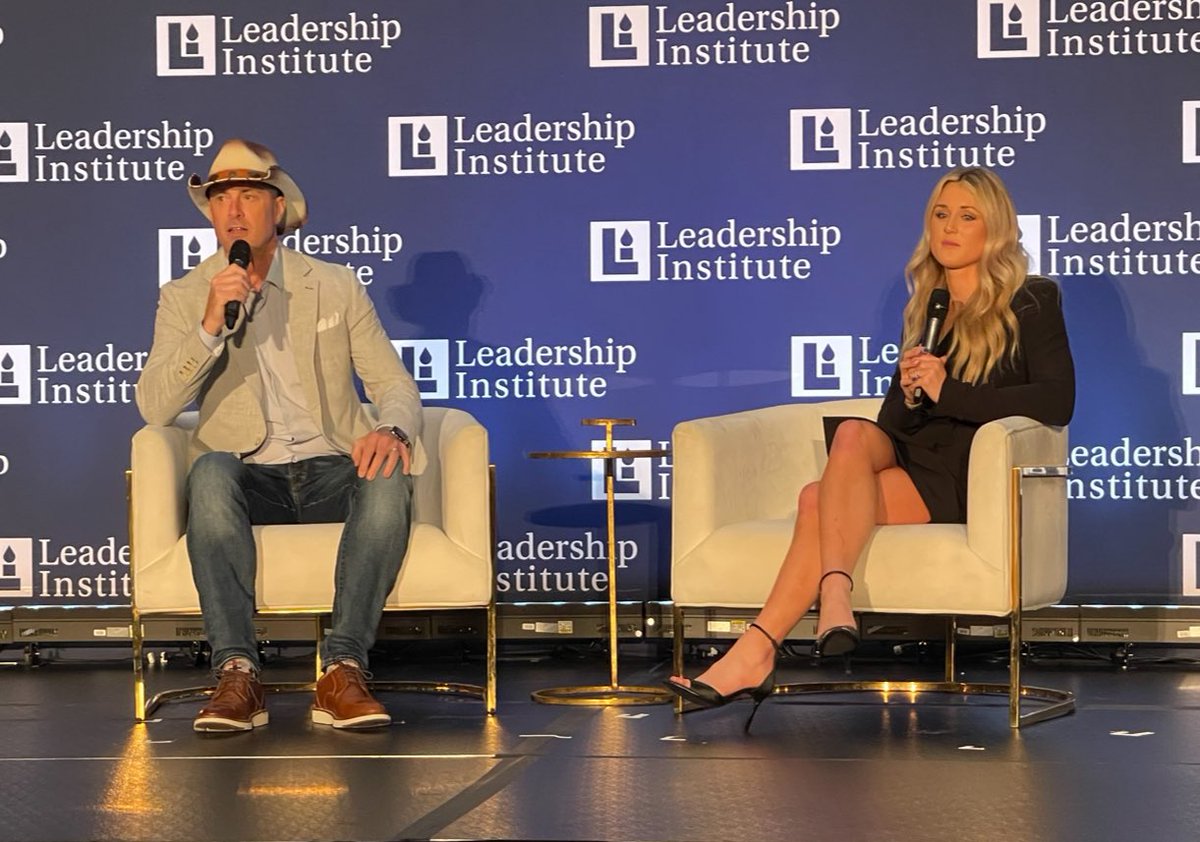 Huge honor to share the stage with <a href="/Riley_Gaines_/">Riley Gaines</a> today.

Together, we’re all going to protect female sports, and stop the abuse of child transition!