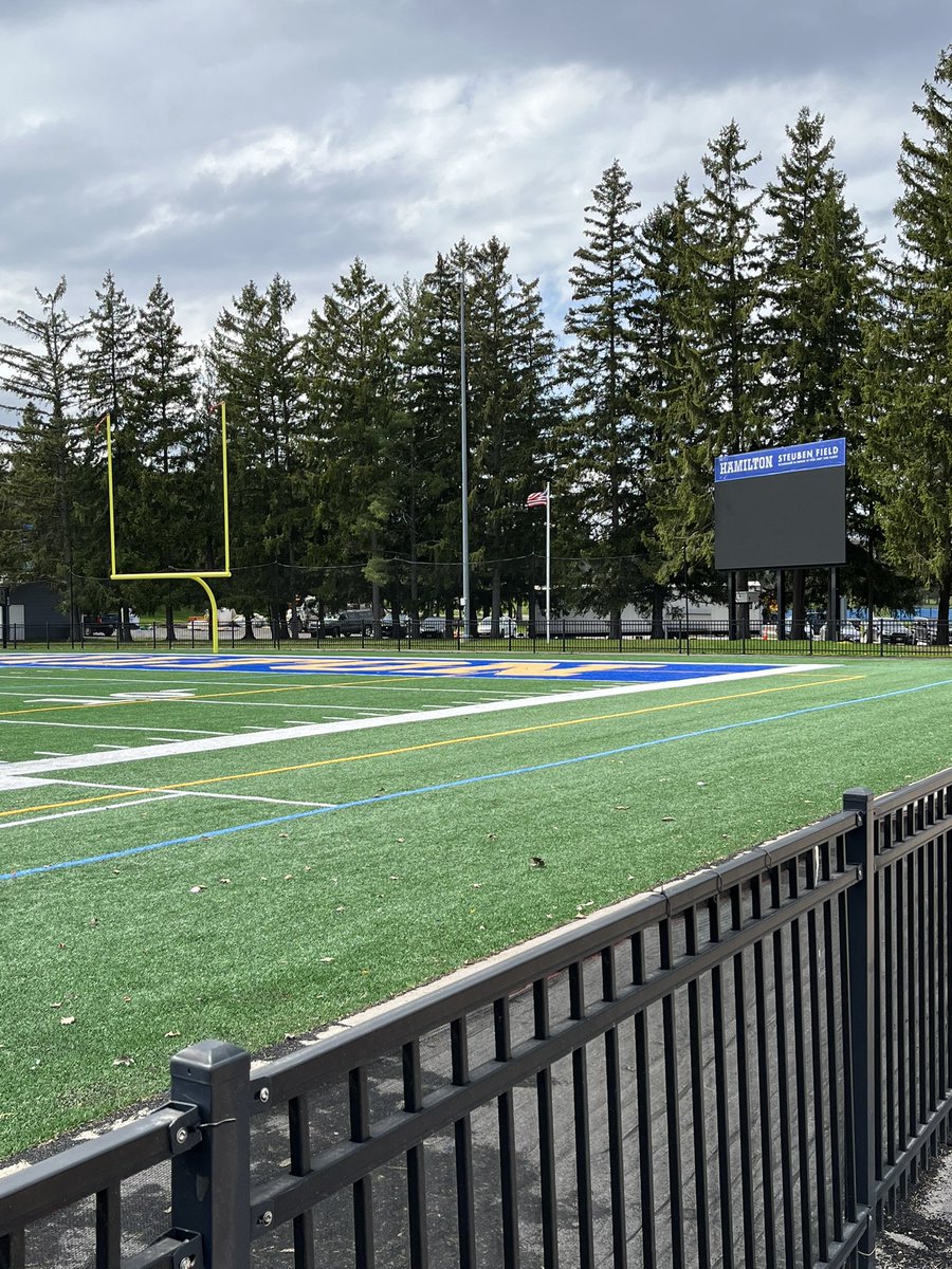 QuinnMuli360's tweet photo. I want to thank @CoachJFriedman and the @HamCollFootball team for an amazing tour of their beautiful campus and facilities! I really appreciated the opportunity to learn more about Hamilton College Football and their excellent academic programs!
@CoachGaston_ @PopeJohnLionsFB https://t.co/DBT79EWJbL