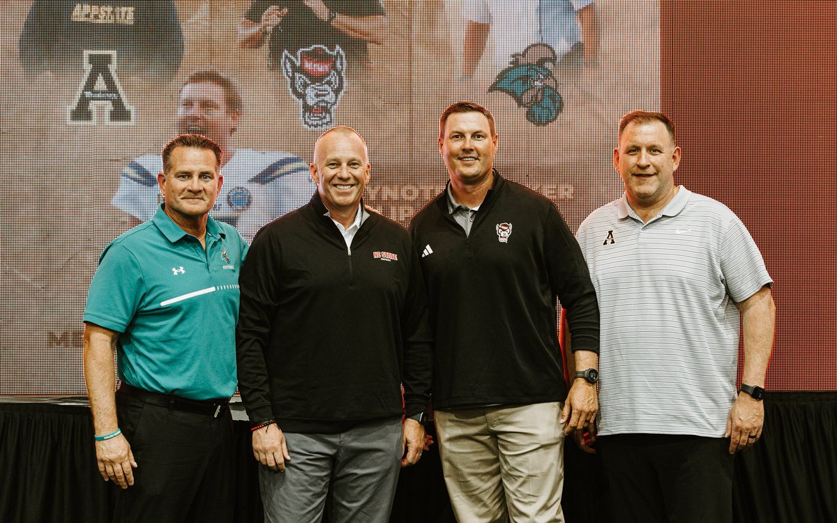 Mega Clinic with Coach Clark Appalachian State, Coach Beck Coastal Carolina, and our own legend Philip Rivers was Amazing!!! We appreciate all of you who came today!!!