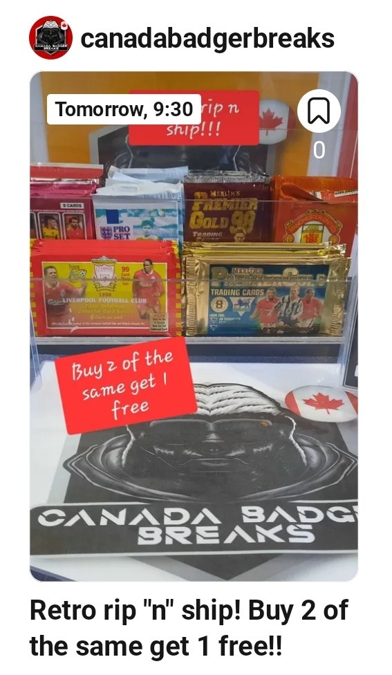CapCityCardshow's tweet photo. Tomorrow on #whatnot some buy 2 get 1 free madness on packs!!! All kinds of #Beckham chase cards!!! #cardcollector #streaming #rookies #retro #retropacks #nostalgia https://t.co/FzK9Dh0bOD