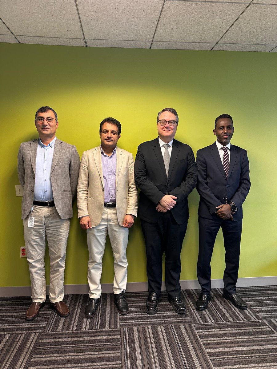 Today i had met & had productive discussion with Luc Laviolette, Head of @theGFF accompanied by GFF Country team, we had emphasized our discussion on expanding GFF support on Health service coverage, System building & Aligning on Somalia's Health sector investment on Global level