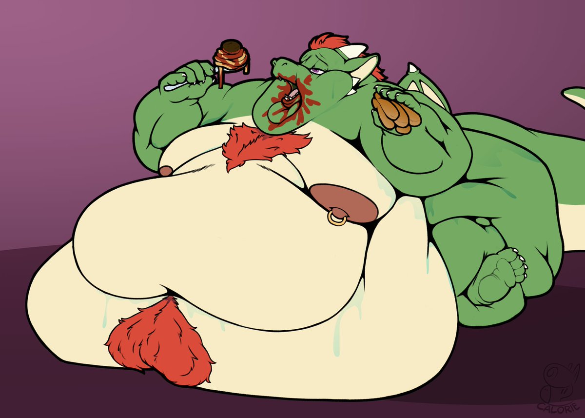 When someone says 'All you can eat' and 'never ending', I see that as a challenge. That Italian restaurant didn't stand a chance! Awesome ych by @/EnergyUnit