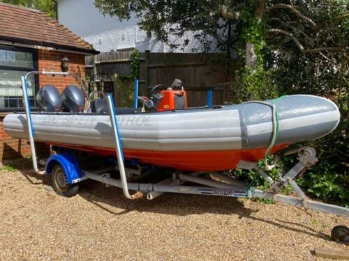 For Sale: AVON 5.4 RIB BOAT with TWIN YAMAHA 40HP OUTBOARDS & ROLLER COASTER TRAILER ebay.co.uk/itm/1963533603… <<--More #boatsales #boats #boatsforsale