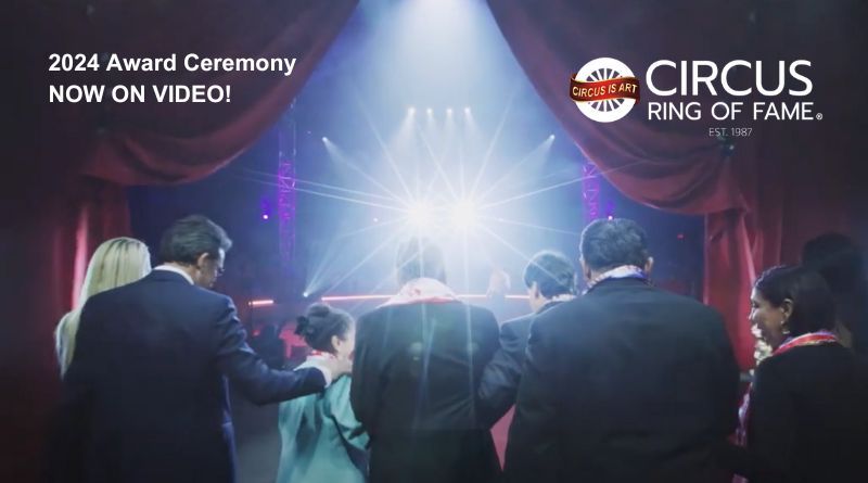 StageLync's tweet image. 🏆 #WorldCircusDay Reflecting on a momentous occasion: the 2024 Circus Ring of Fame induction ceremony is now on video!  Don’t miss it! buff.ly/3JsSx8M  🎥  #CircusHeritage