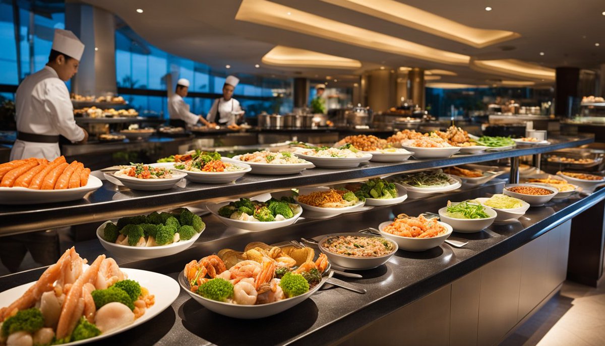 Let me put out a special seafood buffet for you to enjoy before the flight.  #TheAviators