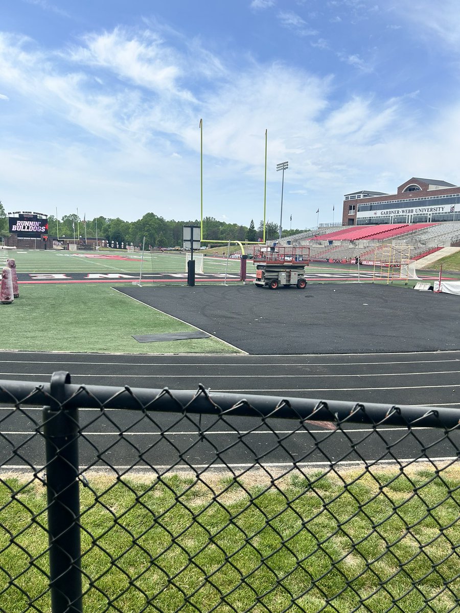 Thank you @GWUFootball for the invite today, I enjoyed the staff and campus and learning about the culture and program @GWUCoachPinnix @fbcoachcoop