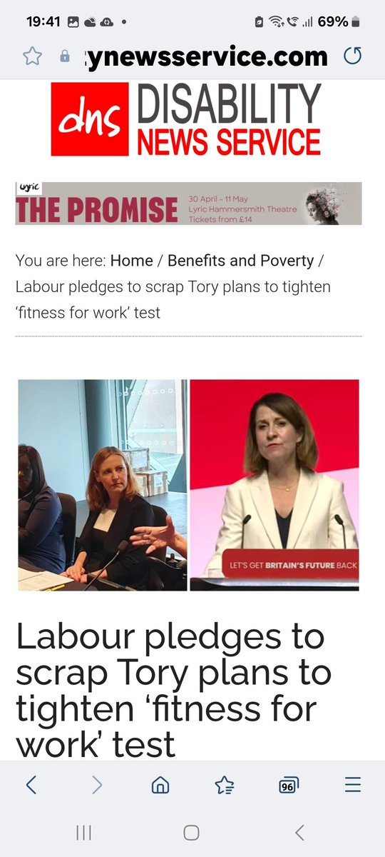 @tatanarathecat @RachelCDailey @Keir_Starmer Labour pledges to scrap Tory plans to tighten ‘fitness for work’ tes Labour pledges to scrap Tory plans to tighten ‘fitness for work’ test By John Pring on 12th October 2023Category: Benefits and Poverty Labour has pledged to scrap Conservative plans to tighten the work