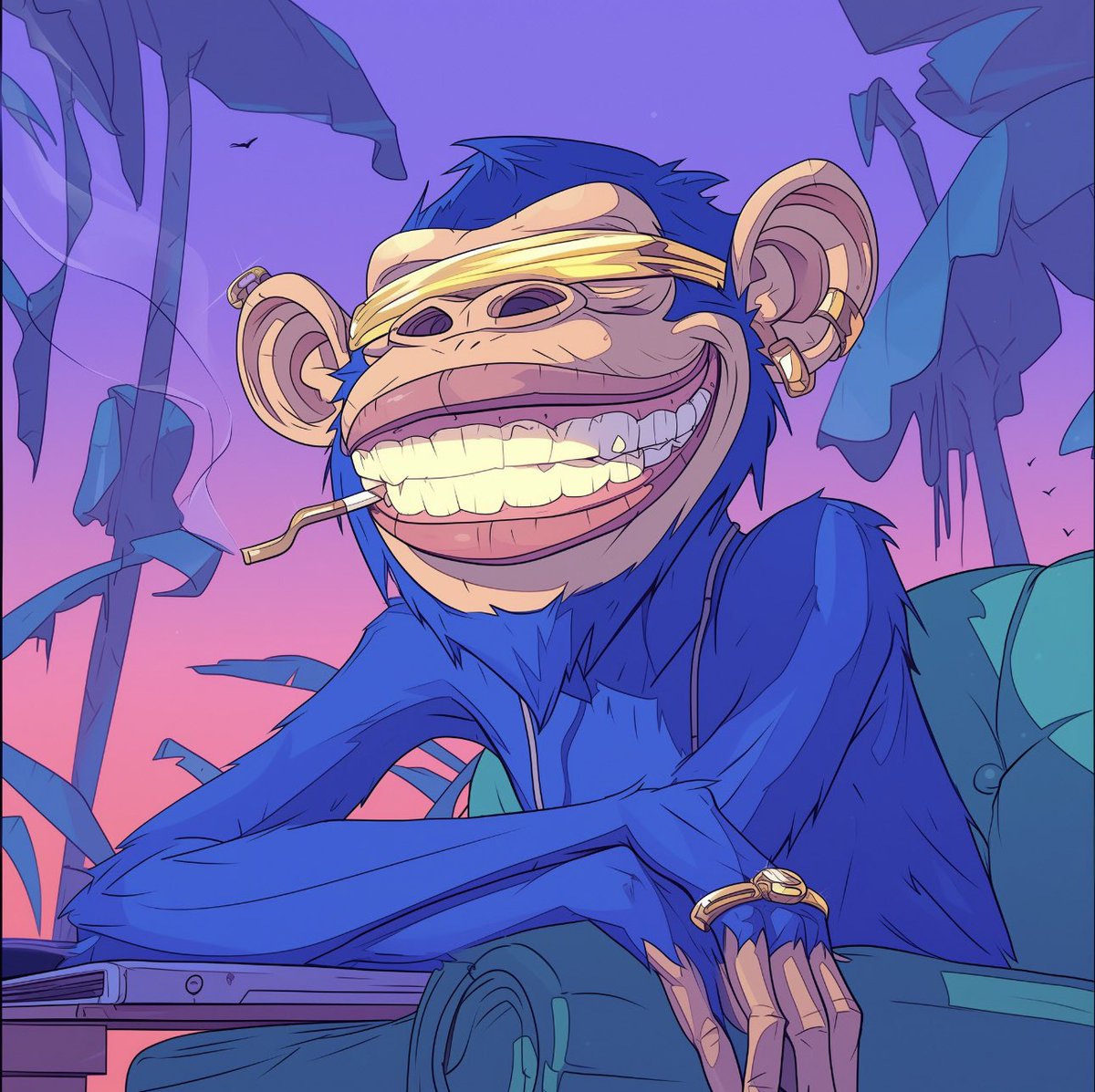 _C_Duff's tweet photo. @Cryptobu_ll you a real one for giving my V1 the treatment @BoredApeSolClub 💎 https://t.co/fHaCIFJNct