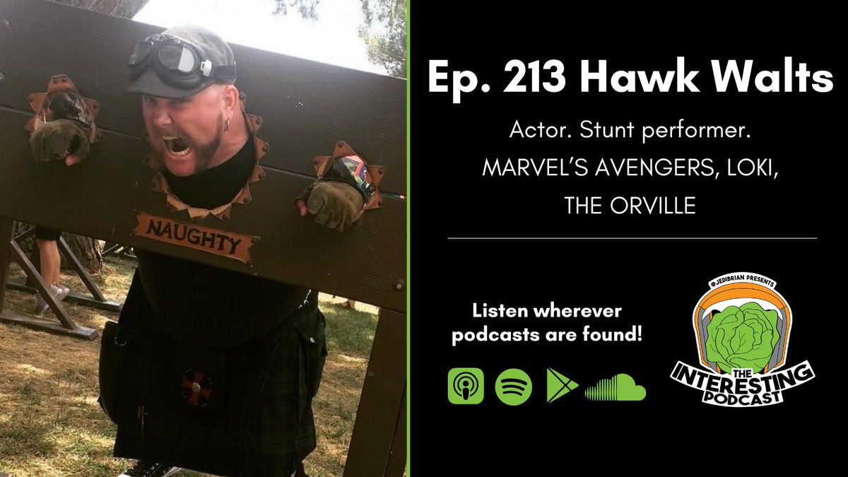 PodOfInterest's tweet image. NEW PODCAST! This episode is with the fantastic @Blitzkrieghawx ! We talk about him watching the eclipse with his family, working for a news station, doing 3 stunt shows AT THE SAME TIME, throwing around Tom Hiddleston in Loki and SO MUCH MORE!

Links at brianballance.com/podcast