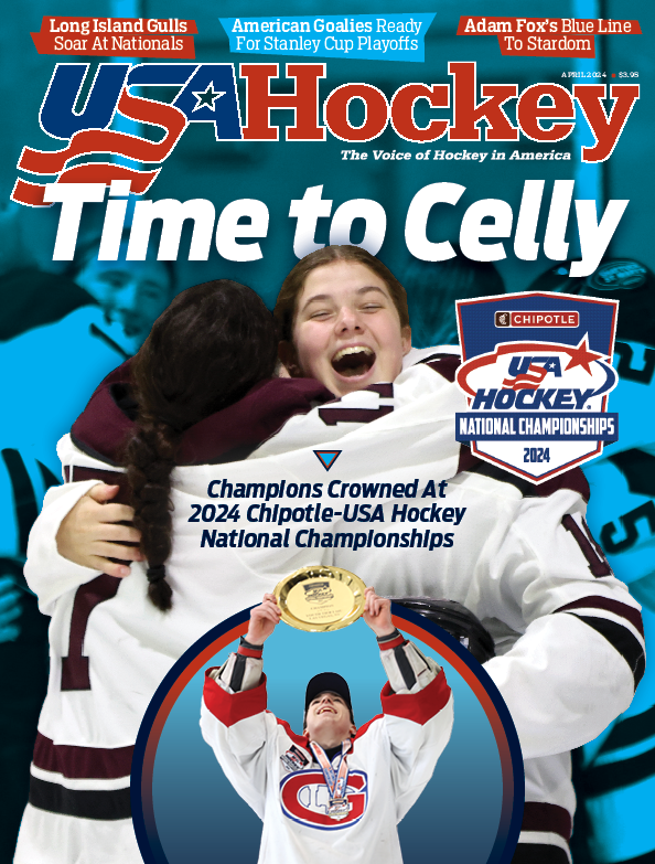 The April edition of @USAHMagazine is out! Read up on all things #USAHNationals, #StanleyCup Playoffs and more in this month's issue. Digital edition → bit.ly/4b4foDg