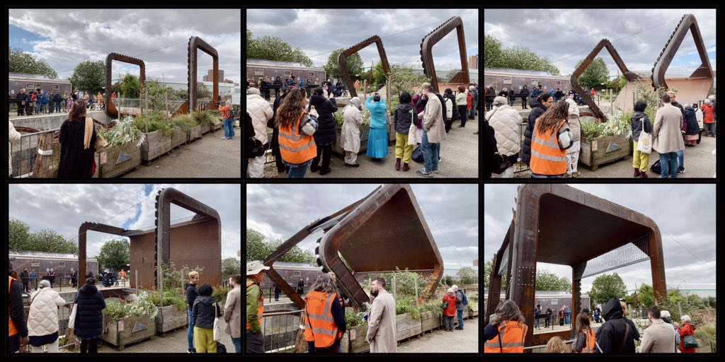 MrMichaelShaw's tweet photo. An unexpected surprise today was seeing a bridge in east London turn upside down just through hand-winching. Genius design by @TomRandallPage at @CodyDock https://t.co/UUg1u0x8BZ