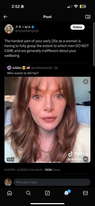 Again I’m so sorry but WHO ARE YOU FUCKING!!! Not about this video specifically but in general this sentiment