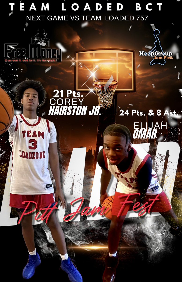 TeamLoaded919's tweet photo. @CoreyxHairston & @_hanifomar_
Business As Usual at @TheHoopGroup #PittJam
🏀 🔥🔥💨💨
@TeamLoadedBBall https://t.co/b1yMAKa5sz