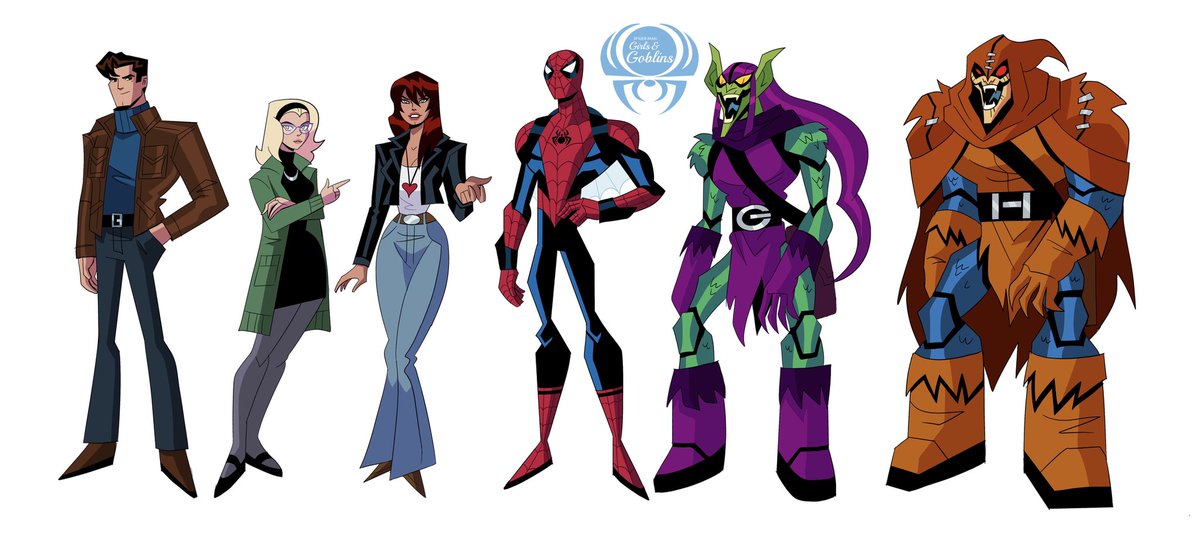 Spider-Man: Girls & Goblins main cast lineup! #Spiderman #GirlsandGoblins