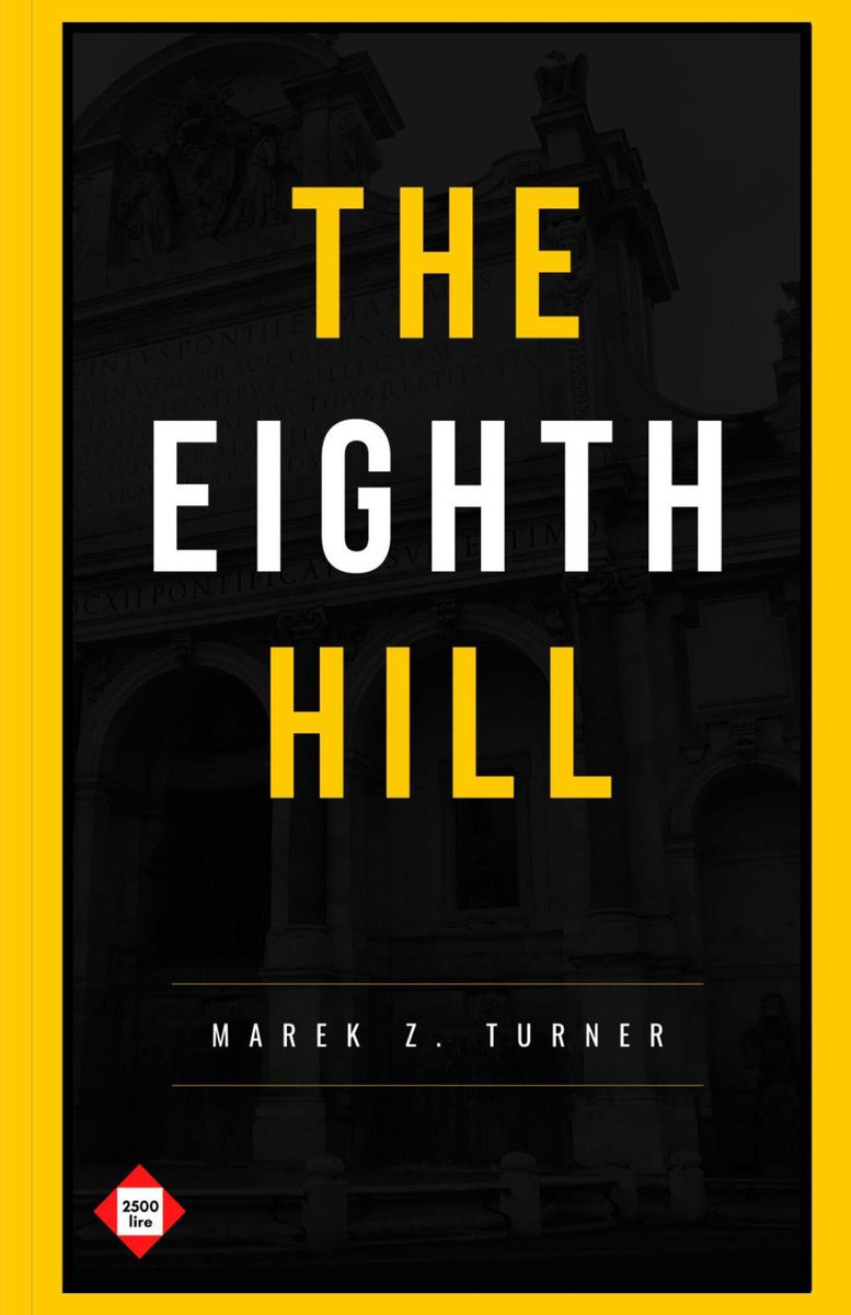 #IndieApril is waning, but my reads are not! The latest book I've finished, @poliziotturner's The Eighth Hill, is a flavorful crime novel that takes us back to gritty Rome in 1980, with a detective, a cop, and a reporter trying to solve the murders of several women.
