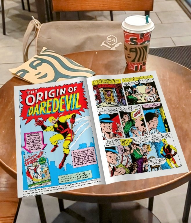 @veve_comics I like to read my @veve_comics at my local @Starbucks.