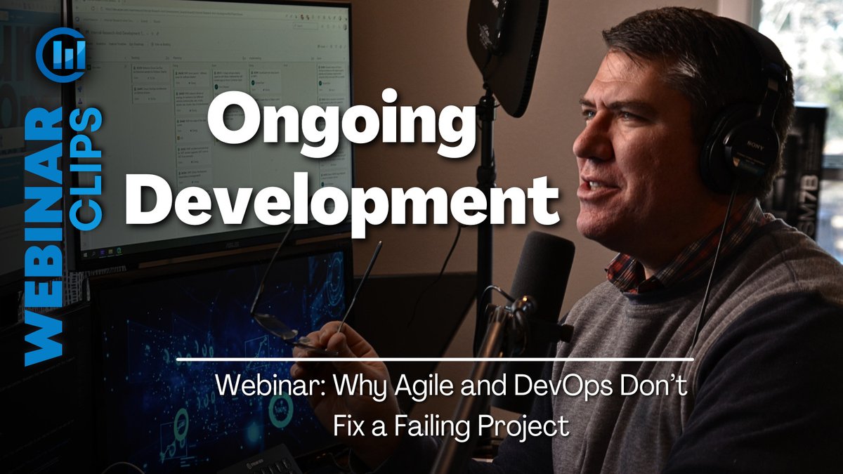 No matter where a project starts, ongoing development is the natural destination when applying Agile values and principles.       

youtu.be/unuVZllx9nc?ut…      

#DevOps #AgileLeadership