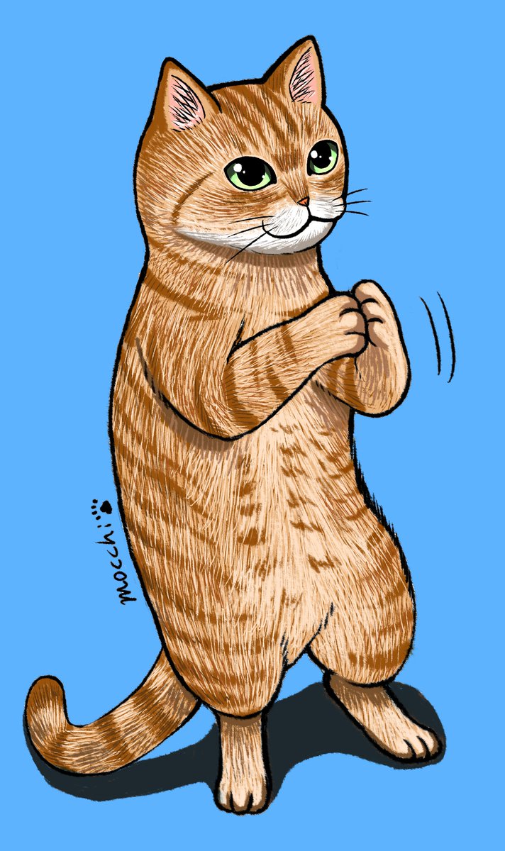 五郎丸ポーズ(再掲)

#猫 #ゆるいイラスト #猫のいる暮らし #みんなで楽しむTwitter展覧会