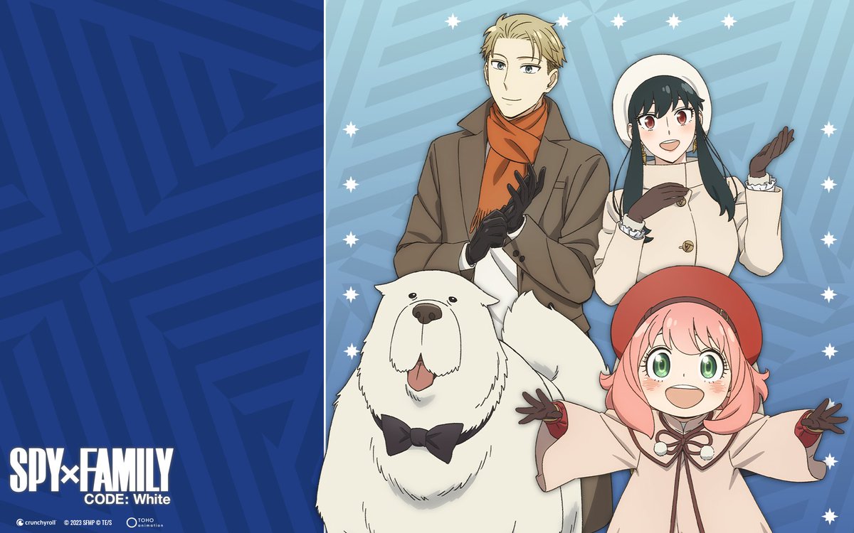 spyfamily_en's tweet image. Show your support for SPY x FAMILY CODE: White with these adorable mobile and desktop wallpapers! ✨