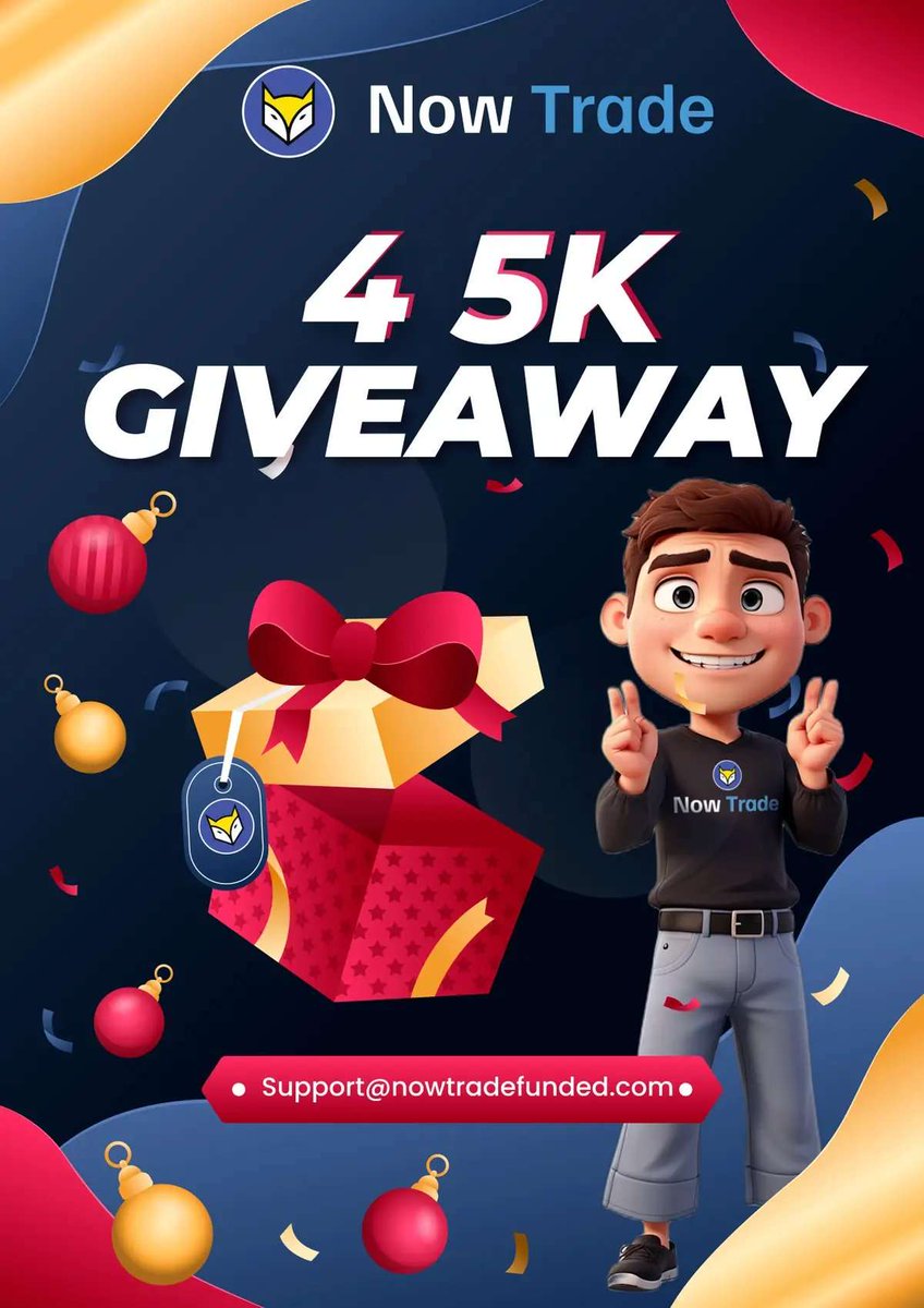 🚨Giveaway Alert 🚨 4X 5k Evaluation Account By : @NowTradeFunded Rules: 1.Must Follow @SwiftTrader_10, @NowTradeFunded, @Henregy_7, @armytrader365, @sodium_fx, @plexofficial 2. Like and repost 3. Tag 3 traders 4.Join discord with proof 👇 discord.com/invite/JKEPsSKA