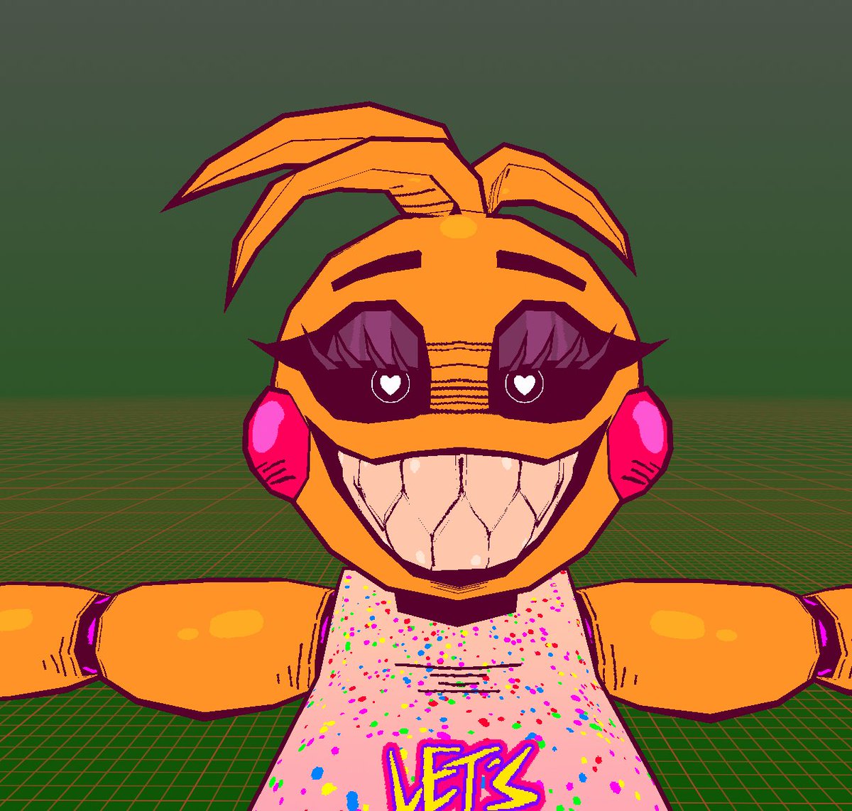 _Ph4nt0mized_'s tweet photo. Just made an edit of the Toy Chica from @VibaPop 
I'm sorry that I actually took time to do this. https://t.co/RJemSEfHyY