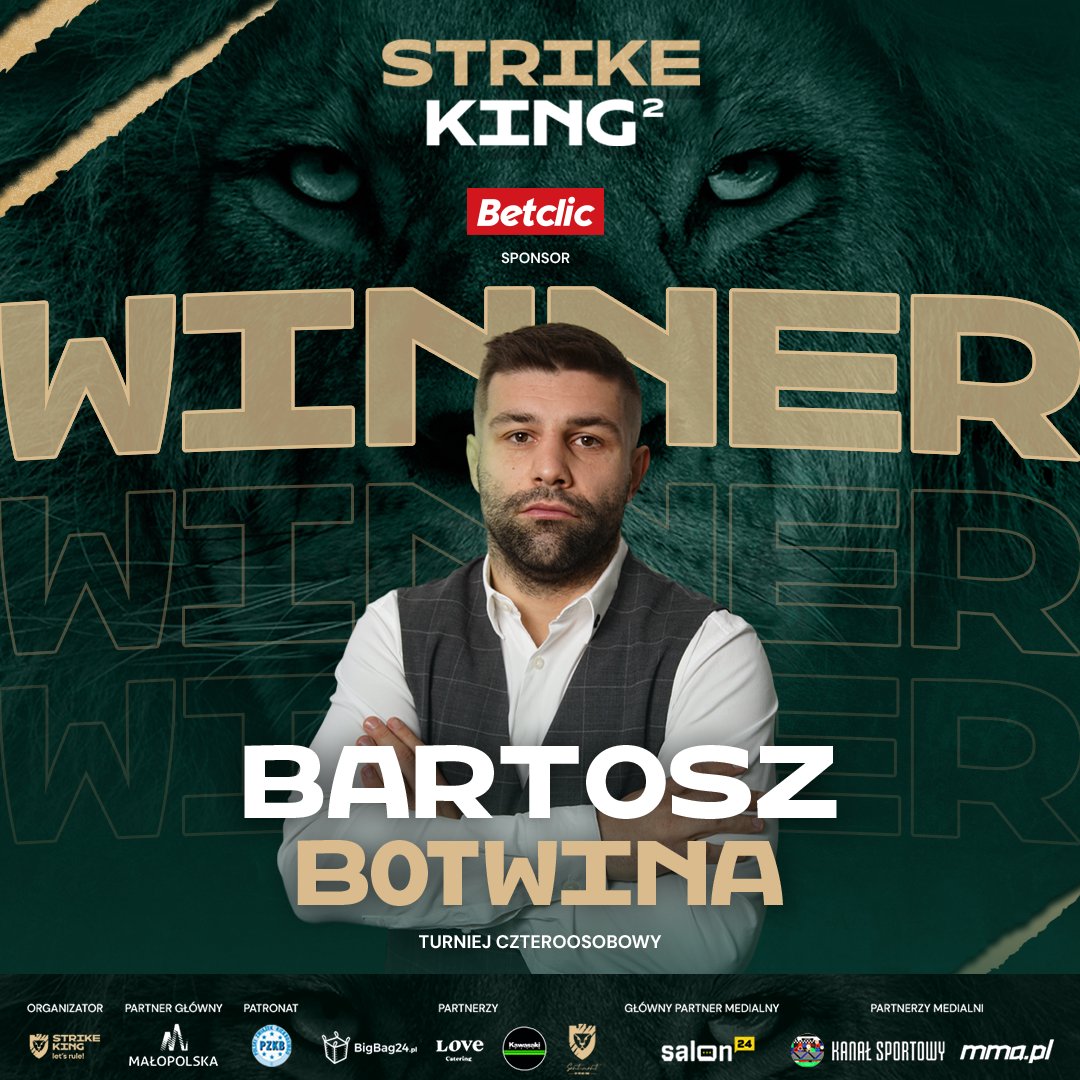 Boom! 💥 Bartosz Botwina wygrywa przez nokaut! #StrikeKing2 #StrikeKing #letsrule #k1 #kickboxing #krakow #TurniejCzteroosobowy