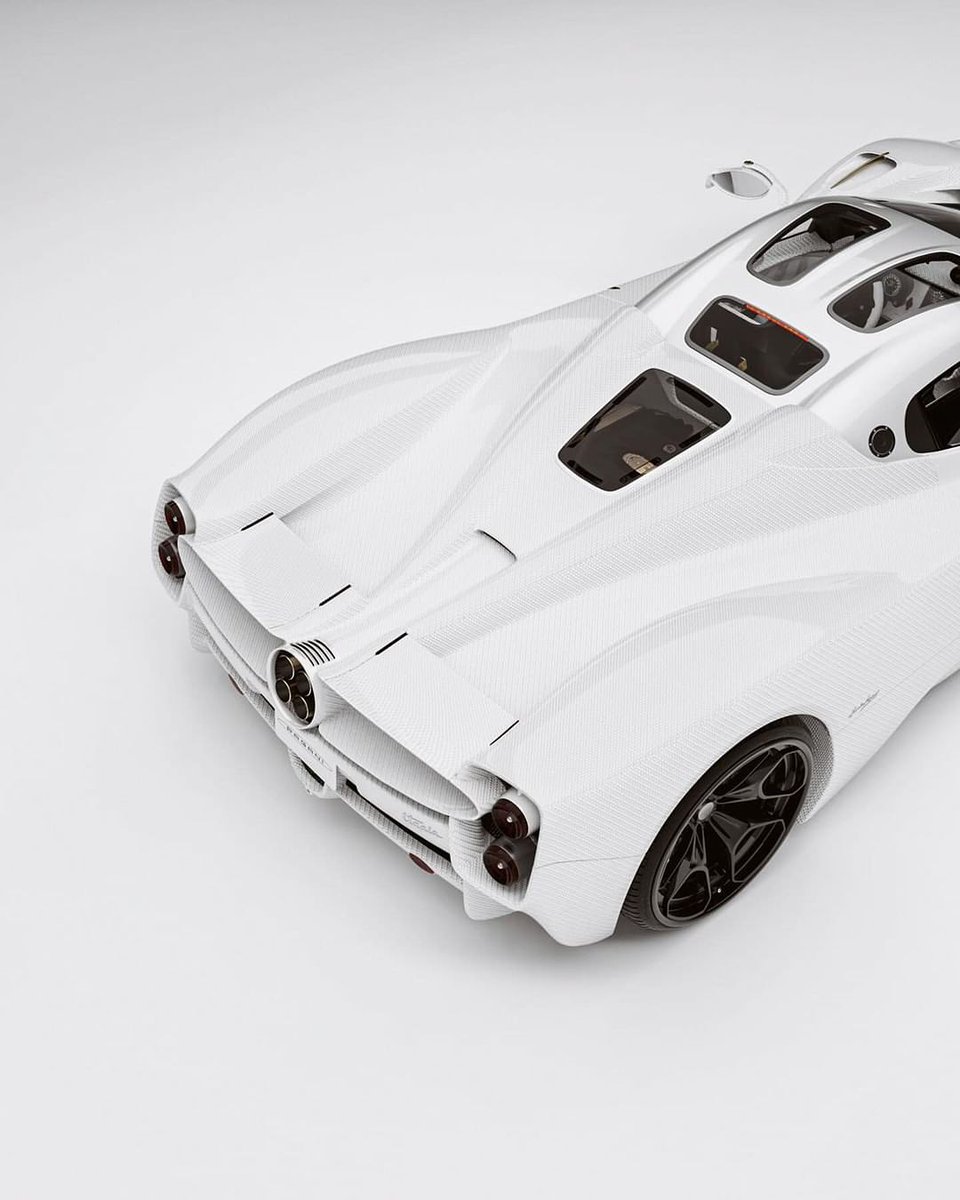 White Carbon Pagani Utopia