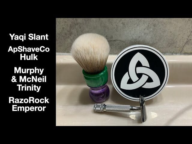 IAMCDB Shaves with Murphy and McNeil 'Trinity'More
 Video Links in Bio!
#wetshaving #shaving #grooming murphyandmcneil.com/blogs/media-co…