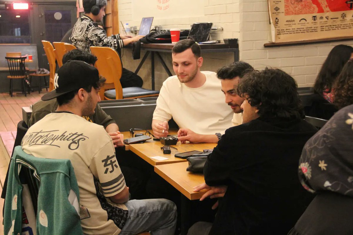 Üye buluşmamızda hem keyifli bir sohbet ortamı oluşturduk hem de keyifli oyunlar ile toplantımıza çeşitlilik kattık 🥳

Gelecekteki üye buluşmaları ve etkinliklerimizi kaçırmamak için bizi sosyal medya hesaplarımız üzerinden takip edebilirsiniz. ⭐️

İletişimde kalalım!