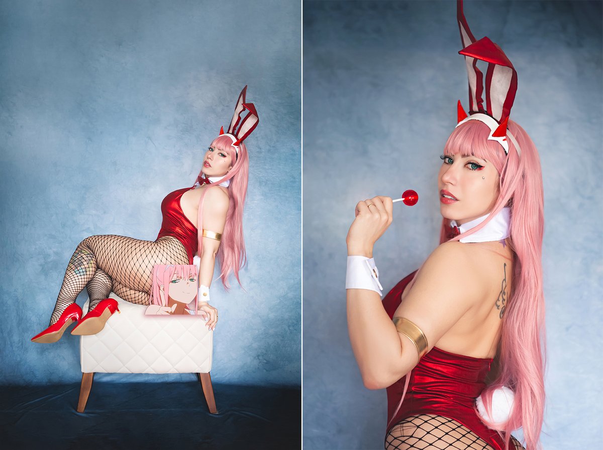 Darling? 🍭 My Bunny Zero Two cosplay I've done for Easter this year 🐰🩷 Wishing you a fantastic weekend, guys!