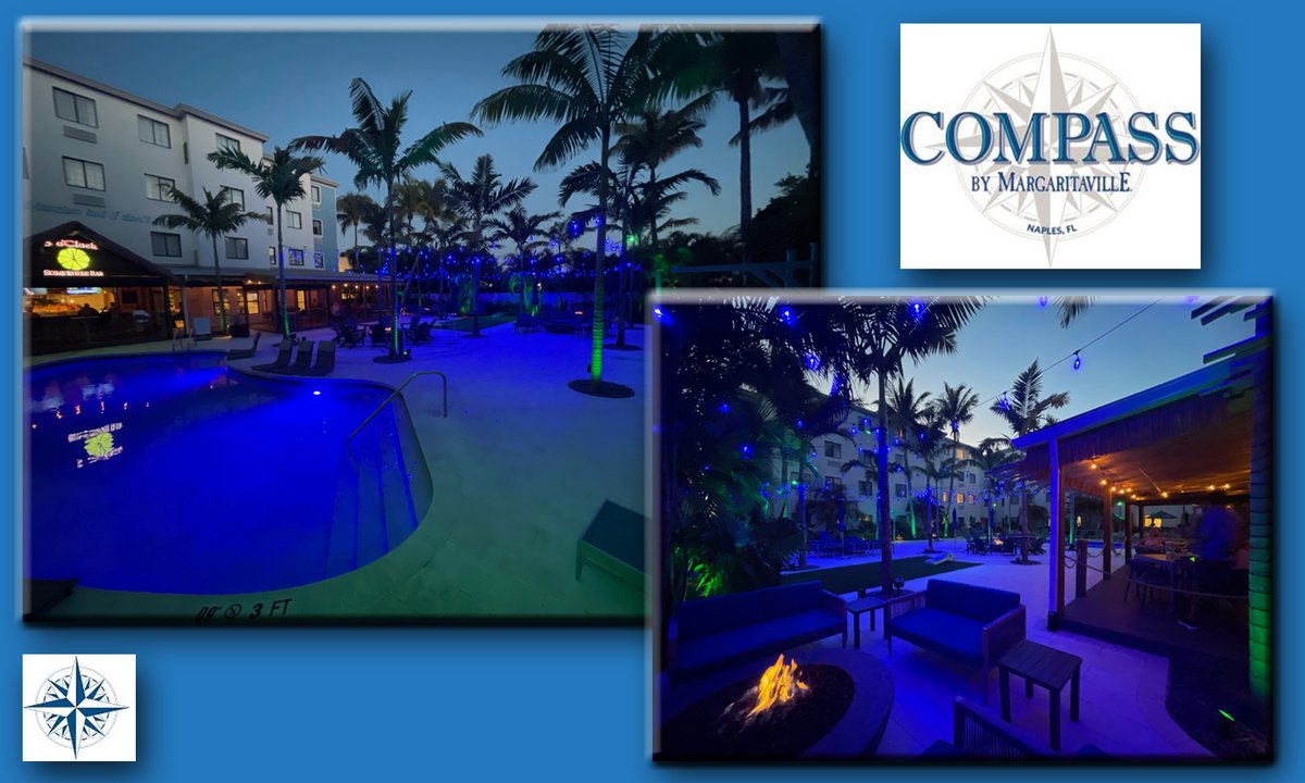 I will be broadcast tomorrow (4/21) from The Backyard of this Compass Hotel in Naples, Florida! Join me from 11am to 3 (KWT) - @CompassHotel (took those pics last night:) o0 #BubblesUp o0 ~ @JimmyBuffett ~ Cheers & Fins Up!!! ~~~/)~~\o/~~(\~~ ≈≈@RadioMville≈≈ @SiriusXM~#Ch24