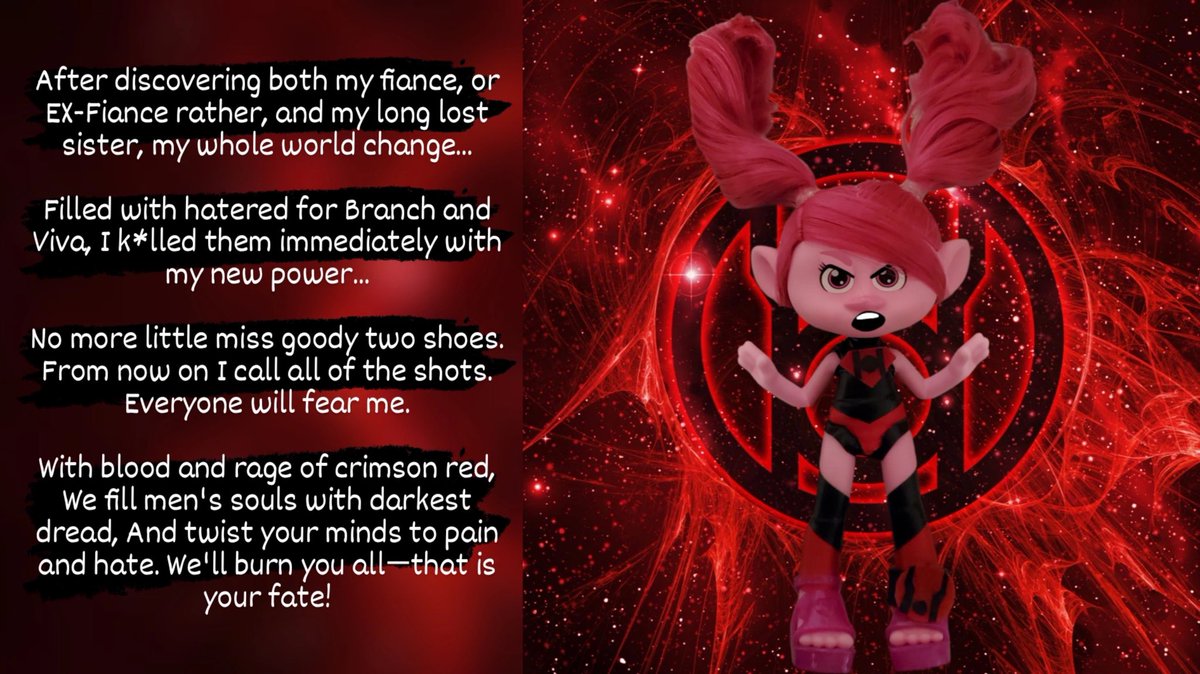 Queen Poppy: Representing the Red Lantern Corps and the emotion of rage

Trust us when we say that you don’t want to get this sweet girl angry! ❤️😡

<a href="/dreamingwitchvt/">dreamy 🌸🖤</a> #edenseleganzaextravaganza #edensdollrace #e3