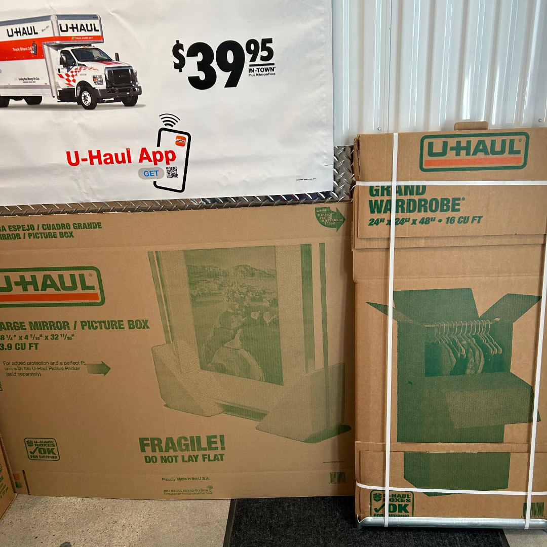 EStorage343's tweet image. We now have a wide selection of U-haul boxes and moving supplies!  Come in today,rent a storage unit and receive 50% off your first month! Reserve your U-haul truck and storage unit online.#estorage#penticton#uhaul#movingsupplies#storageunits