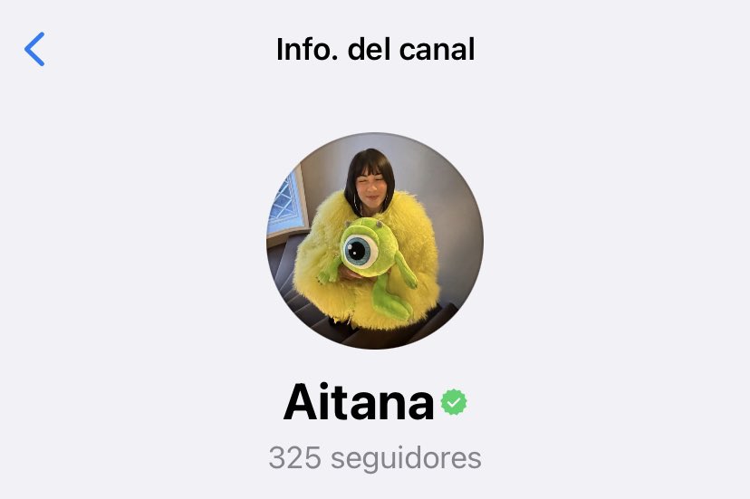 ¡Aitana ya cuenta con su canal de difusión en WhatsApp! 💚: whatsapp.com/channel/0029Va…