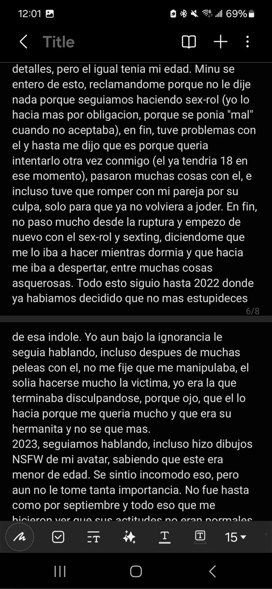 nightdoesstuff's tweet image. TRADUCCION AL ESPAÑOL, EXPONIENDO A @MinuSpook 

(GR00MING, MANIPULACION Y MENCION DE CSA, gracias por darme el buen termino de lo que realmente es).

POR FAVOR DIFUNDIR A MAS PERSONAS, PRONTO HABRA ALGUIEN QUE DIRA SU TESTIMONIO.