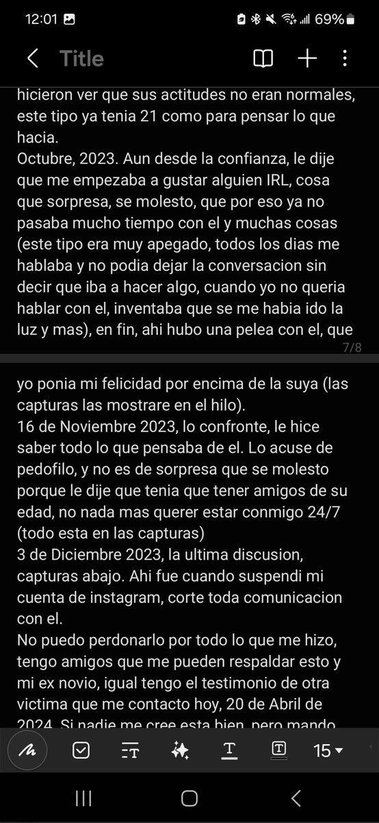 nightdoesstuff's tweet image. TRADUCCION AL ESPAÑOL, EXPONIENDO A @MinuSpook 

(GR00MING, MANIPULACION Y MENCION DE CSA, gracias por darme el buen termino de lo que realmente es).

POR FAVOR DIFUNDIR A MAS PERSONAS, PRONTO HABRA ALGUIEN QUE DIRA SU TESTIMONIO.
