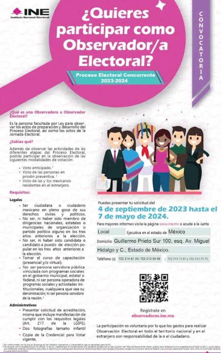 JSerranoObserva's tweet photo. Crees q puede darse un #fraude en las #Elecciones del 2 d junio?
Quieres que tú #Voto cuente y se cuente bien?
#Observa q hacen partidospolíticos, autoridades y candidat@s
#Pregúntame
#Elecciones2024Mx
#compradevoto
#programasocial
#delitoelectoral
#democracia #jóvenes https://t.co/jortLMvOmo