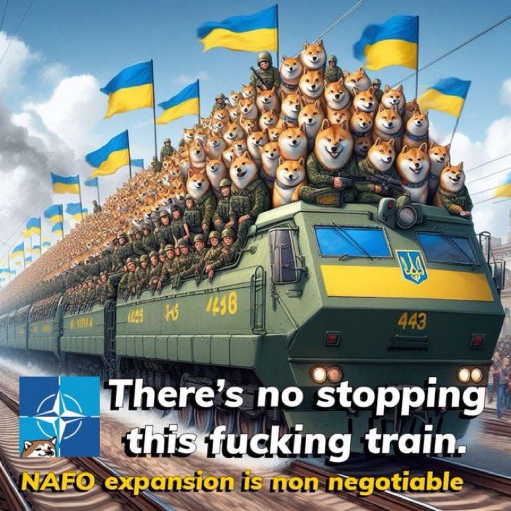 Back to work!! I’m proud of NAFO today!! (And everyday)! Feel free to shed some love on my pinned tweet please! ❤️🇺🇸🇺🇦