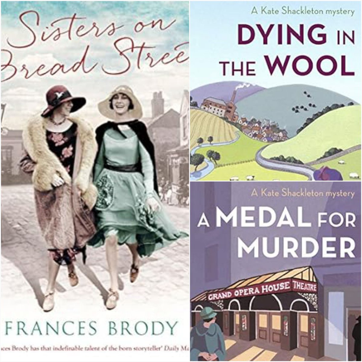 The Kindle version of these three books of mine are all on offer at the moment, £2.99 amazon.co.uk/s?k=frances+br…