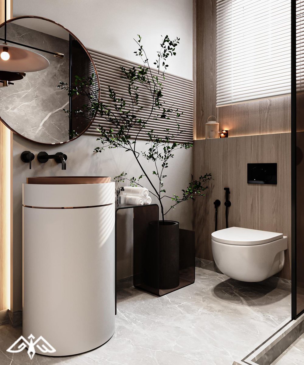 CFC
🏠 Sleek and modern, this bathroom designed by GAF Design Studio is a work of art! 🎨 🙌 #GAFDesignStudio #GAF #BeaGAFFER #AhmedGabr #InteriorDesign #ElegantInteriors #HomeInspo #DesignLovers #ArtisticSpace #Dubai #Cairo #LuxuryLiving #ChicDecor #BathroomDesign #BathroomGoals