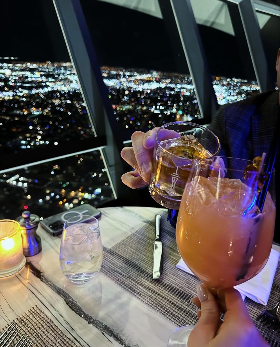 Treat your 'one and only' to the one and only Top of the World restaurant. The 360-degree rotating restaurant offers totally panoramic views of the Las Vegas Strip and exceptional cuisine for a romantic Las Vegas experience unlike any other. 📸 gabriellehetzel