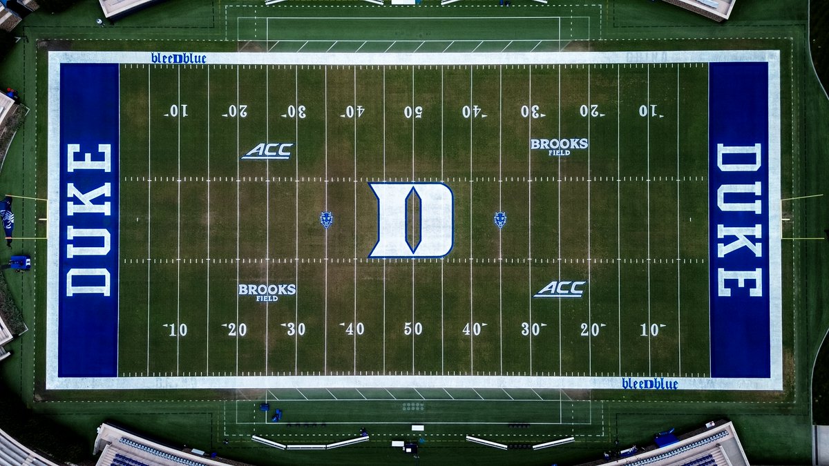 DukeFOOTBALL's tweet photo. The stage is set 😈 https://t.co/fIWRV2c0Kn
