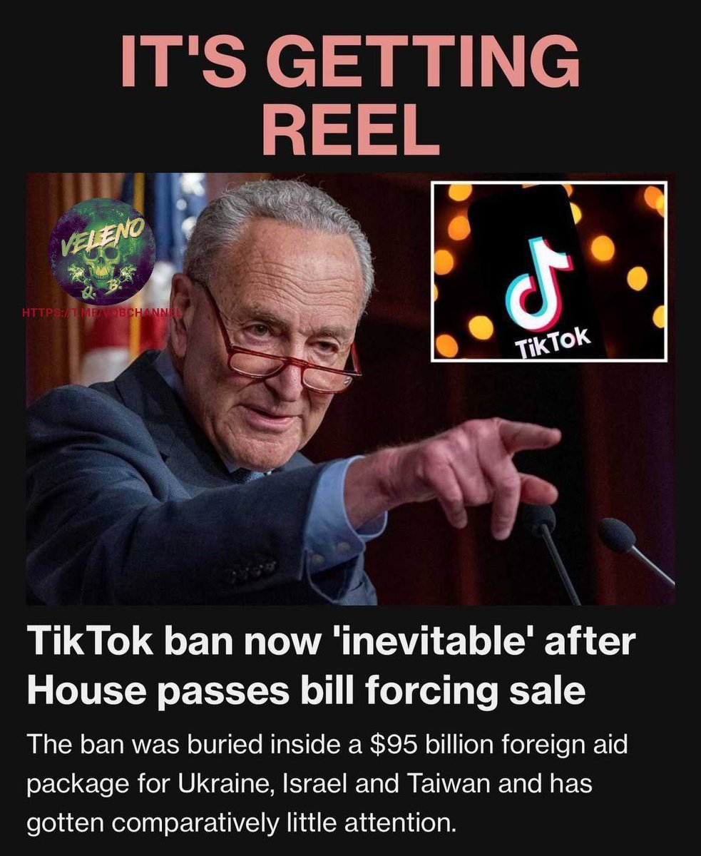 LadyAfro17's tweet photo. 20 aprile 2024, ๐
GUAI PER TIKTOK
Il divieto di #TikTok ora รจ โinevitabileโ dopo che House ha approvato la legge che impone la #vendita
#20aprile #USA #TikTok #Congresso
#WashingtonDC #AmericaNews
#ThisIsNotForMe #NotainMyName
#NonInMioNome
https://t.co/asSGHsbJym https://t.co/dYd6bSkb6e