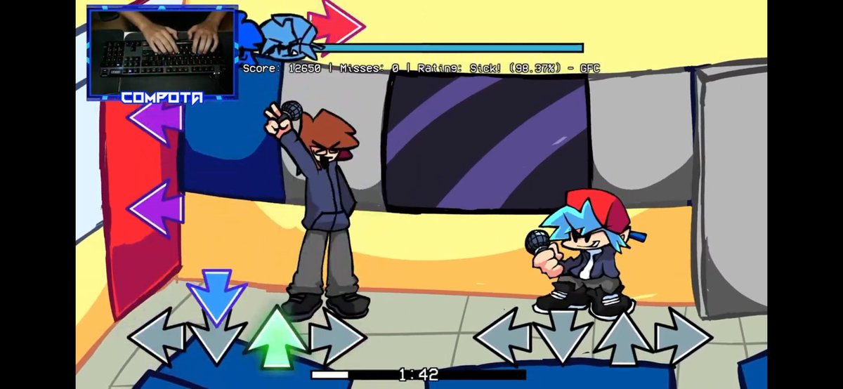 KirberTM's tweet photo. Muchas gracias @CompotaHyper, por jugar la demo de School Day Funkin', se esta trabajando en la v1, y espero que cuando salga, la juegues xdd https://t.co/qMVHE9VDTC